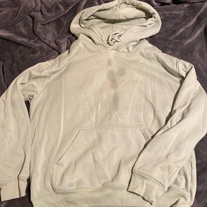Cute light green hoodie